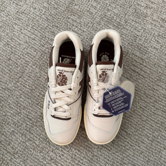 [SOLD] Aimé Leon Dore New Balance 550 Brown NWT Sneakers - Picture 5 of 8